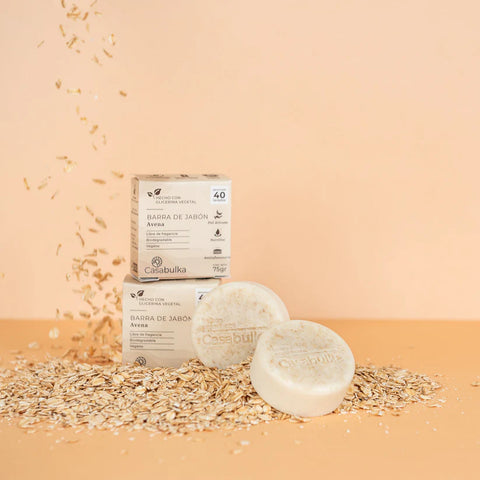 Jabón Sólido de Avena