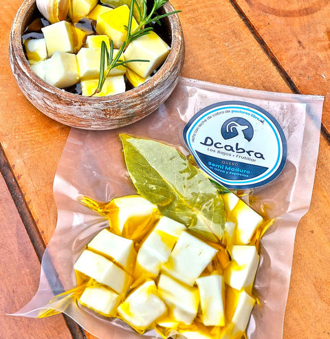 Queso al Oliva D' Cabra (200 grs.)