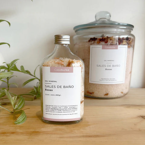 Sales Minerales para Baño