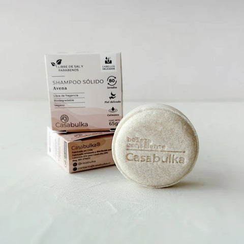 Shampoo Sólido Avena y Manzanilla Caléndula