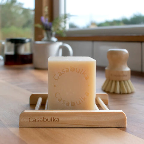 Jabonera de Madera Bambú