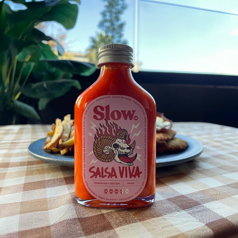 Salsa Viva Fermentada de Cacho de Cabra y Pimentón