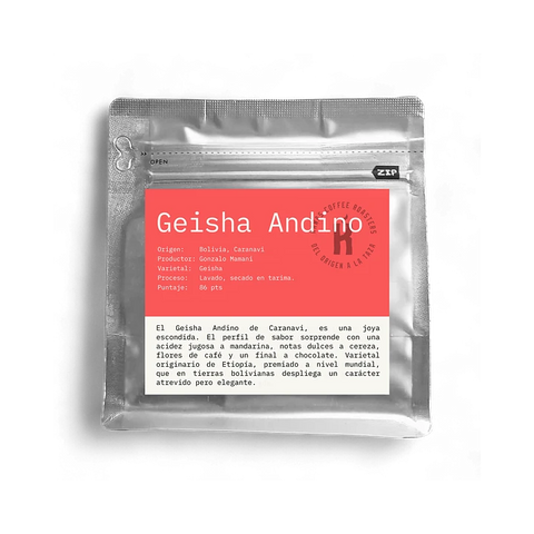 Café Bolivia Geisha Lavado - Gonzalo Mamani (Microlote)