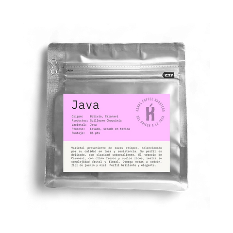 Café Bolivia Java Lavado - Guillermo Chuquimia (Microlote)