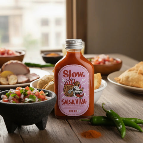 Salsa Viva Fermentada de Cacho de Cabra y Pimentón
