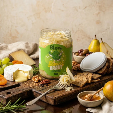Chucrut de Repollo Verde con Pera y Romero