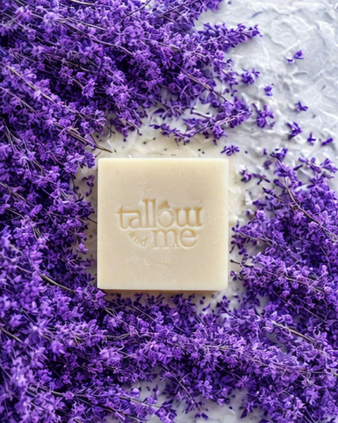 Jabón en Barra de Lavanda & Tallow - Tallow and Me