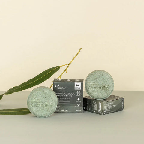 Shampoo Sólido Eucalipto y Jojoba