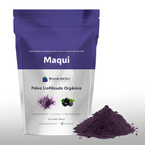 Polvo Liofilizado Maqui Orgánico (100 grs.)