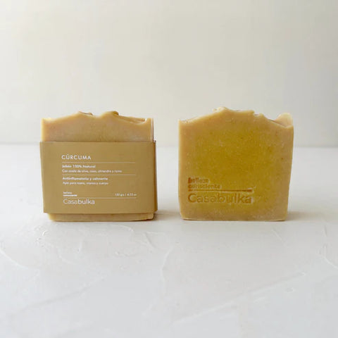 Jabón 100% Natural de Cúrcuma