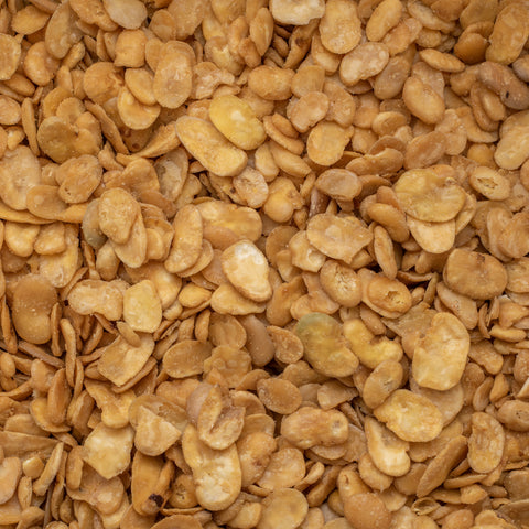 Habas Fritas con sal de mar