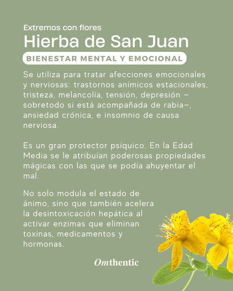 Tintura medicinal - Hierba de San Juan