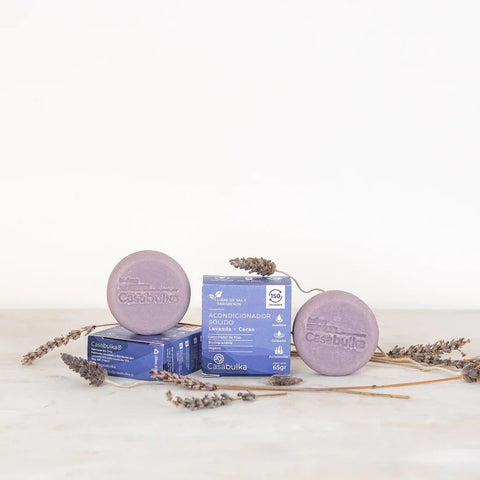 Acondicionador Sólido Lavanda y Cacao