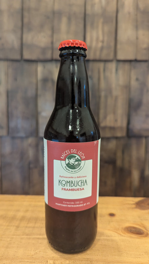 Kombucha Frambuesa 330 cc.