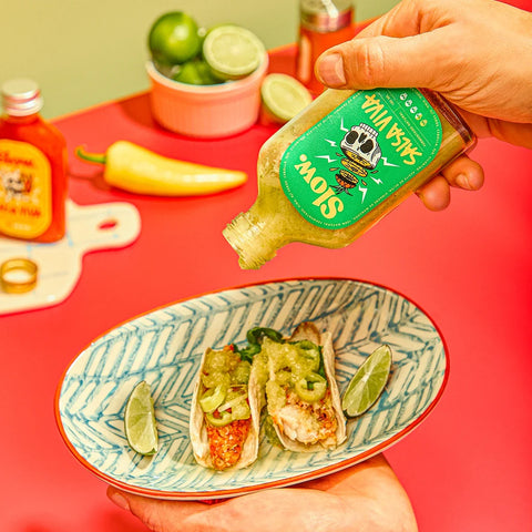 Salsa Viva Fermentada de Piña y Ají Verde