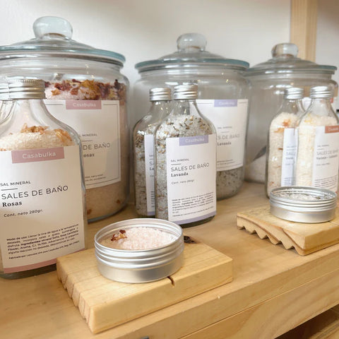 Sales Minerales para Baño