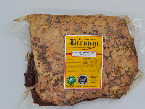 Asado Braunau Vacuno Lomo Liso (1 Kg.)