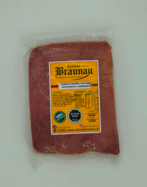 Jamón Pierna Moldeado Vacuno Laminado