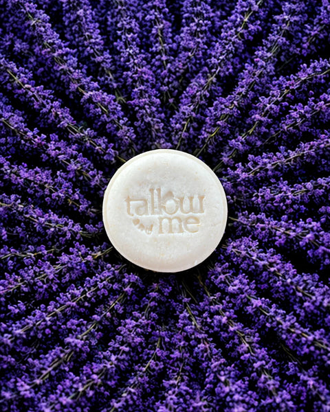 Shampoo en Barra Cabello Normal Tallow, Lavanda y Karité