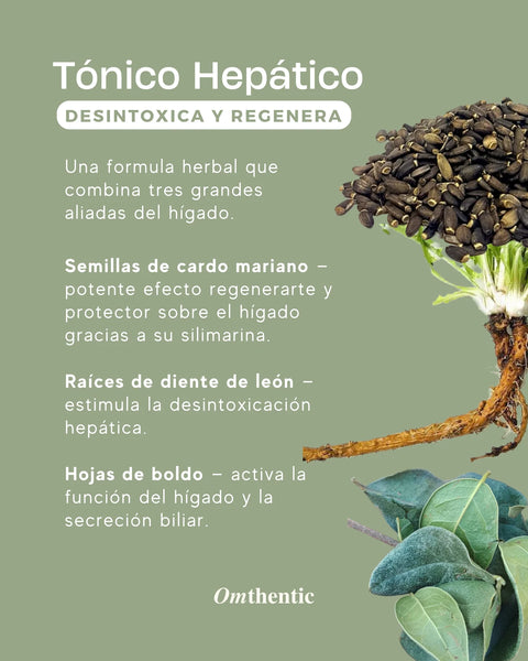 Tintura medicinal - Tónico hepático