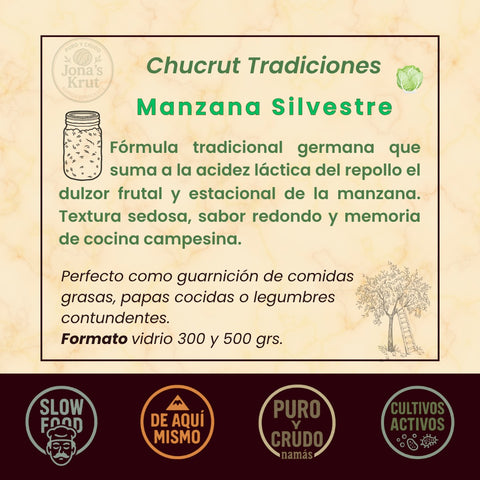 Chucrut Manzana Silvestre