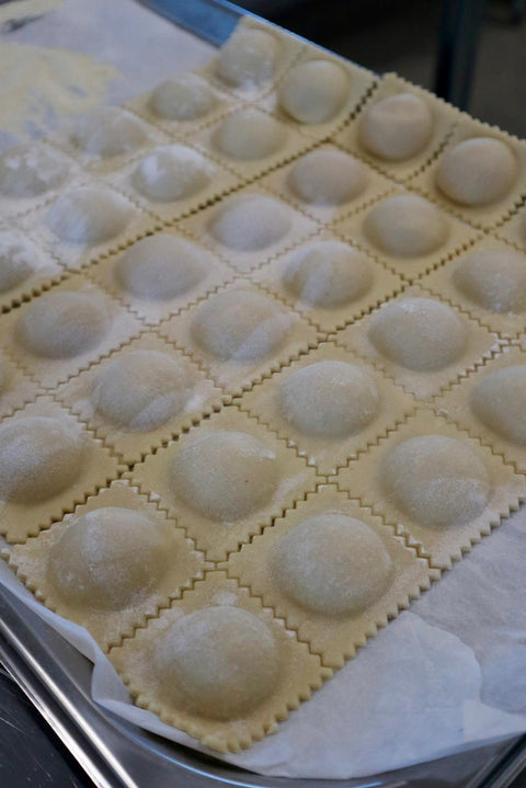 Raviolis artesanales (congelados)