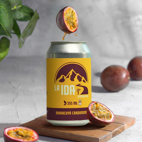 Kombucha Maracuyá Cardamomo