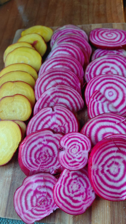 Betarragas de colores